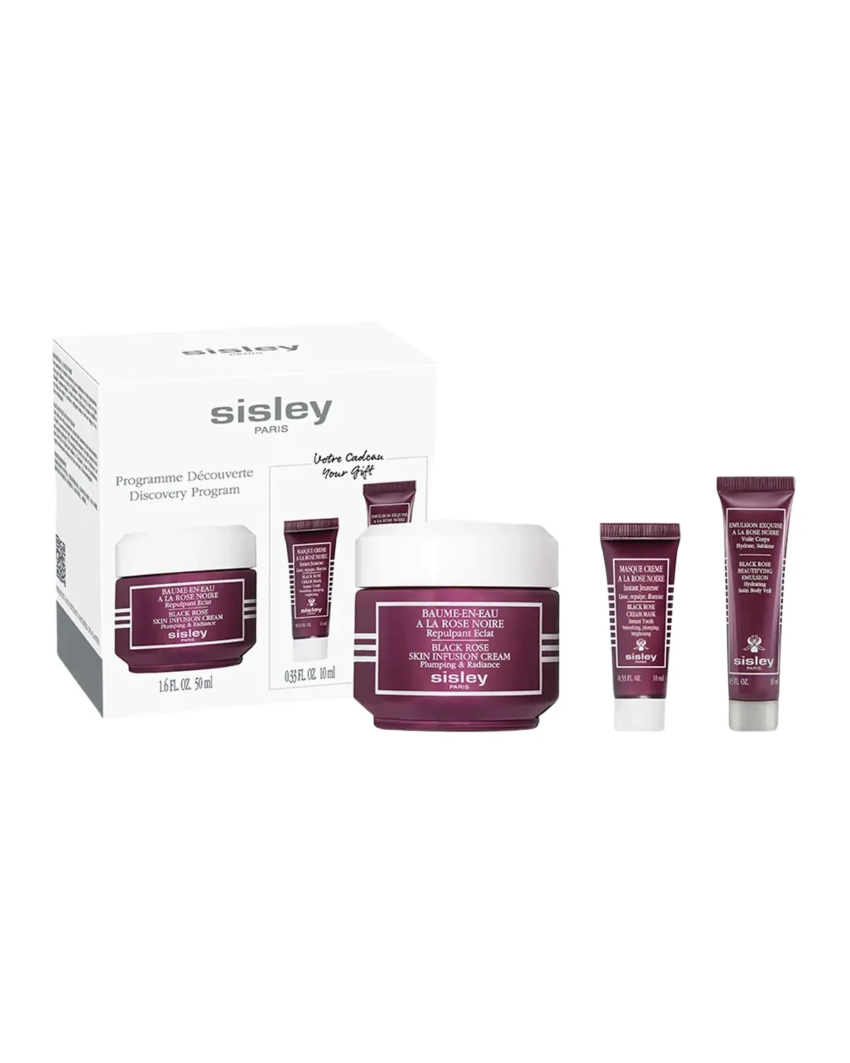 Sisley-Paris Black Rose Skin Infusion Cream Discovery Set