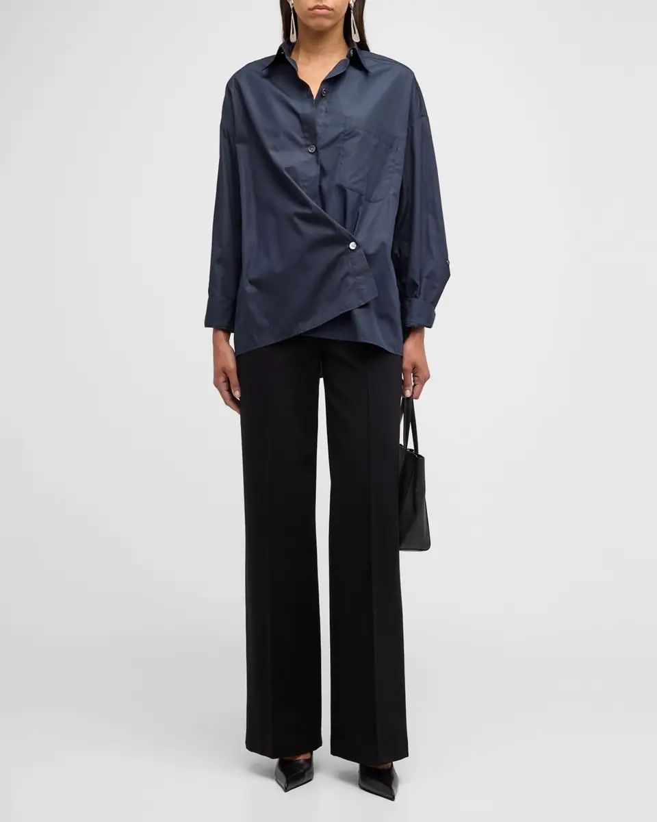 TWP Earl Cotton Button-Front Shirt | Thumbnail 2