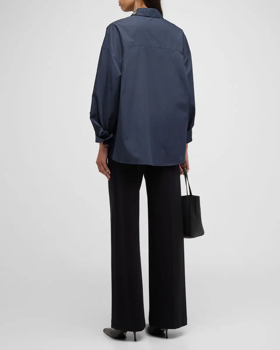 TWP Earl Cotton Button-Front Shirt | Thumbnail 3