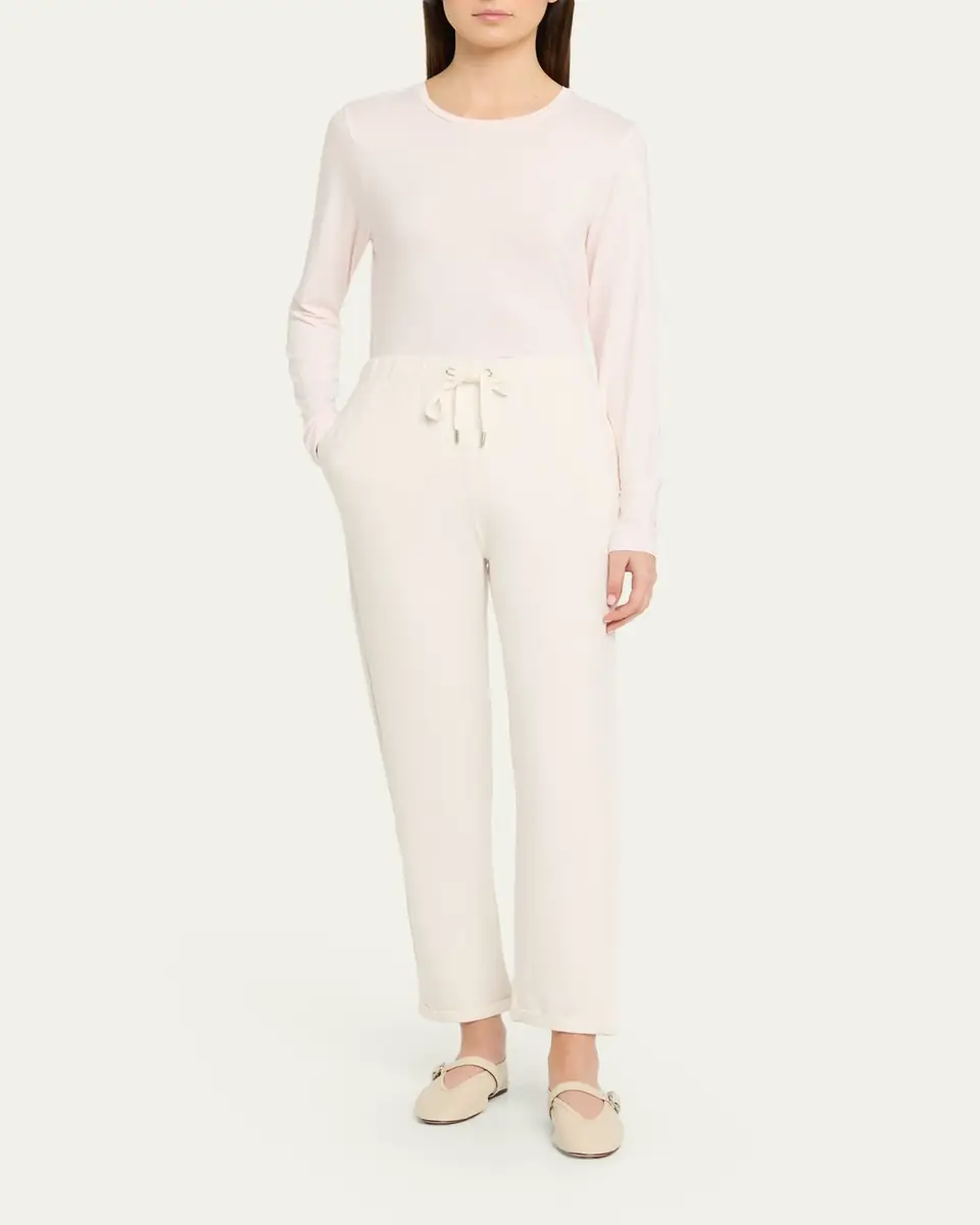 MAJESTIC FILATURES French Terry Cuffed Drawstring Pants | Thumbnail 6