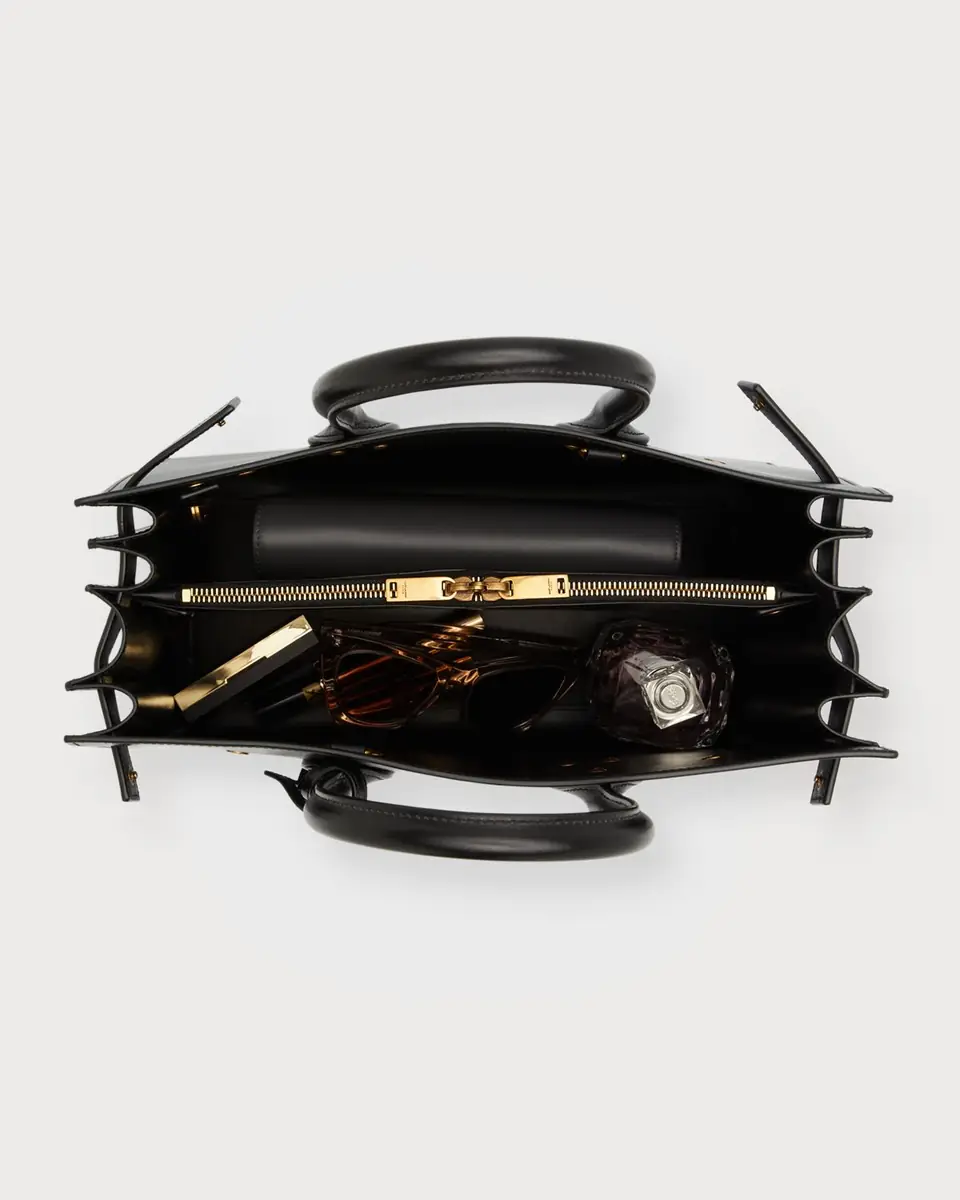 Saint Laurent Sac De Jour Small Top-Handle Bag in Smooth Leather | Thumbnail 13 Saint Laurent Sac De Jour Small Top-Handle Bag in Smooth Leather | Thumbnail 13