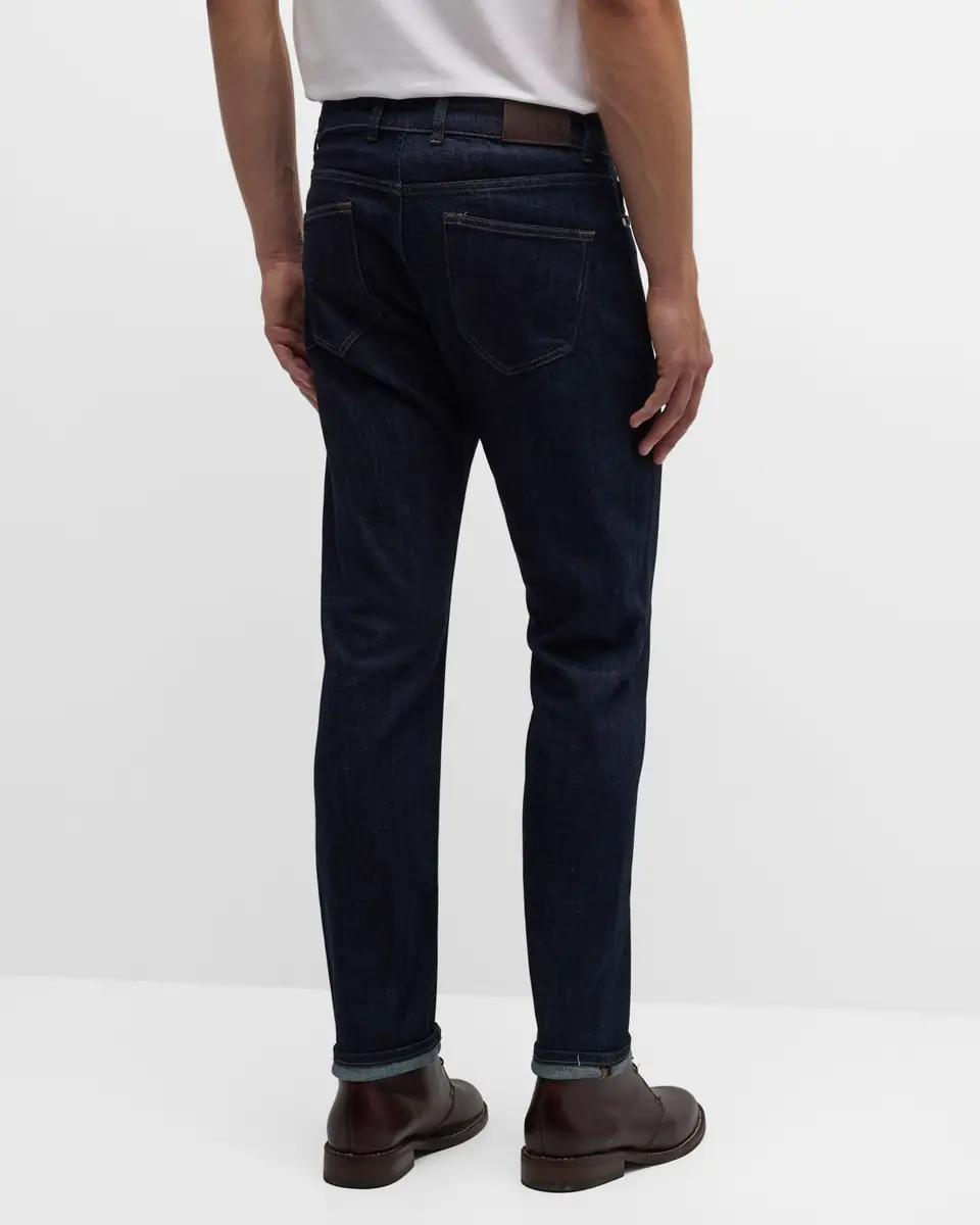 Peter Millar Men's Stretch Denim 5-Pocket Jeans | Thumbnail 2