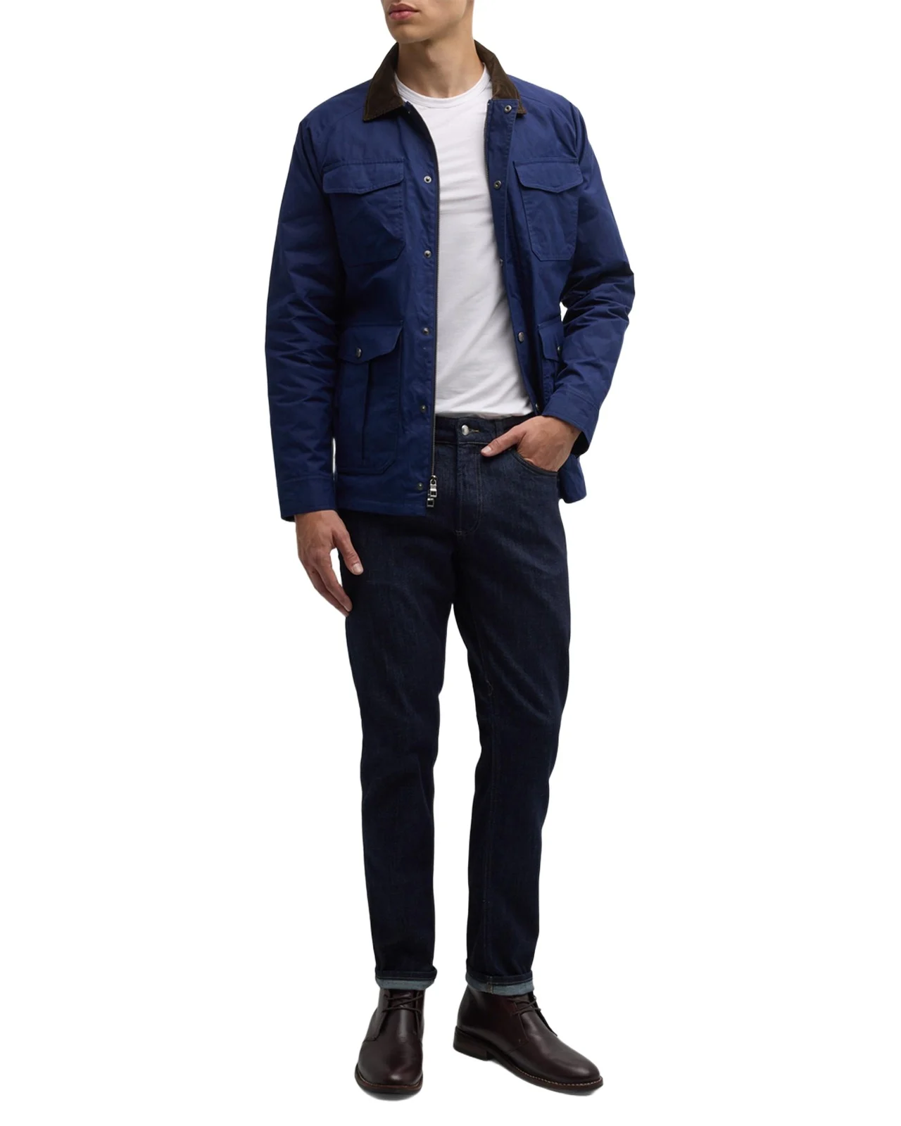 Peter Millar Men's Stretch Denim 5-Pocket Jeans