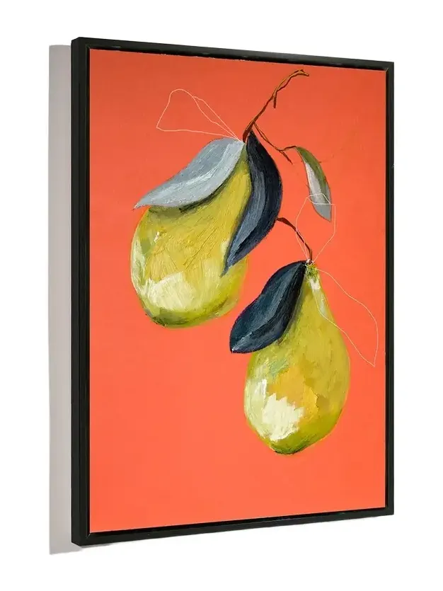 Yoffi "Pear 3" Framed Giclee