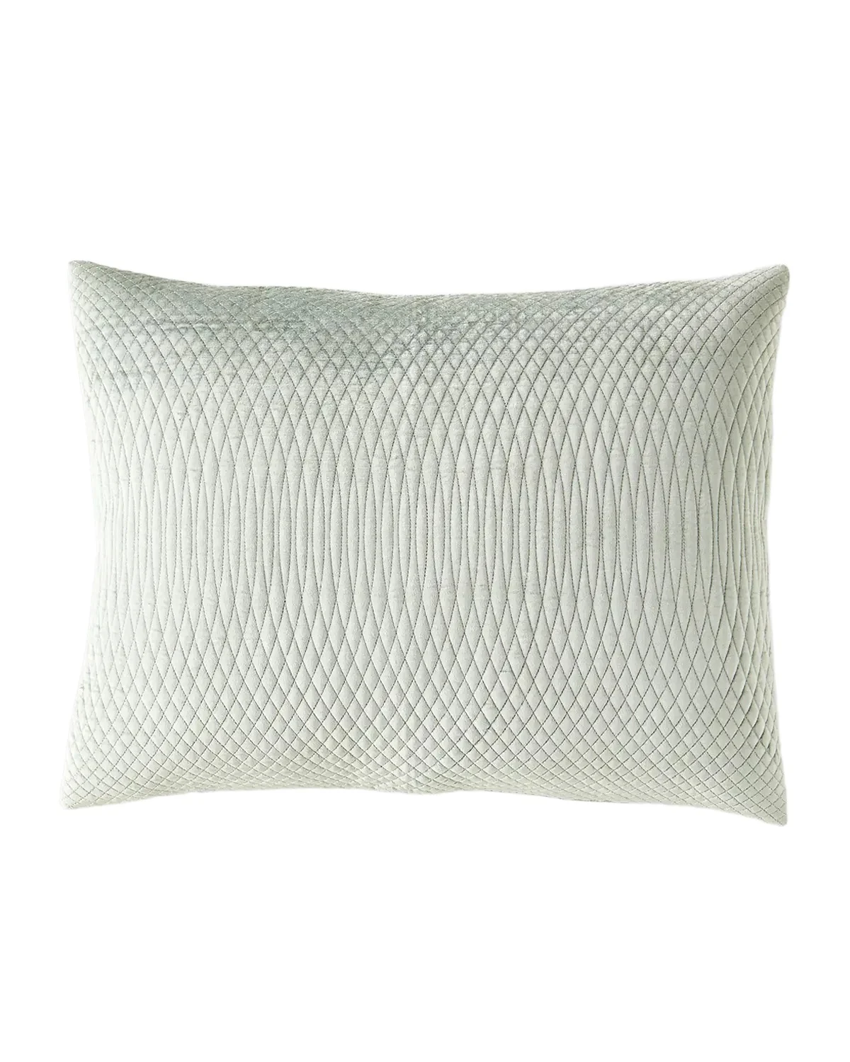 Callisto Home Rivena Quilted Velvet Standard Sham