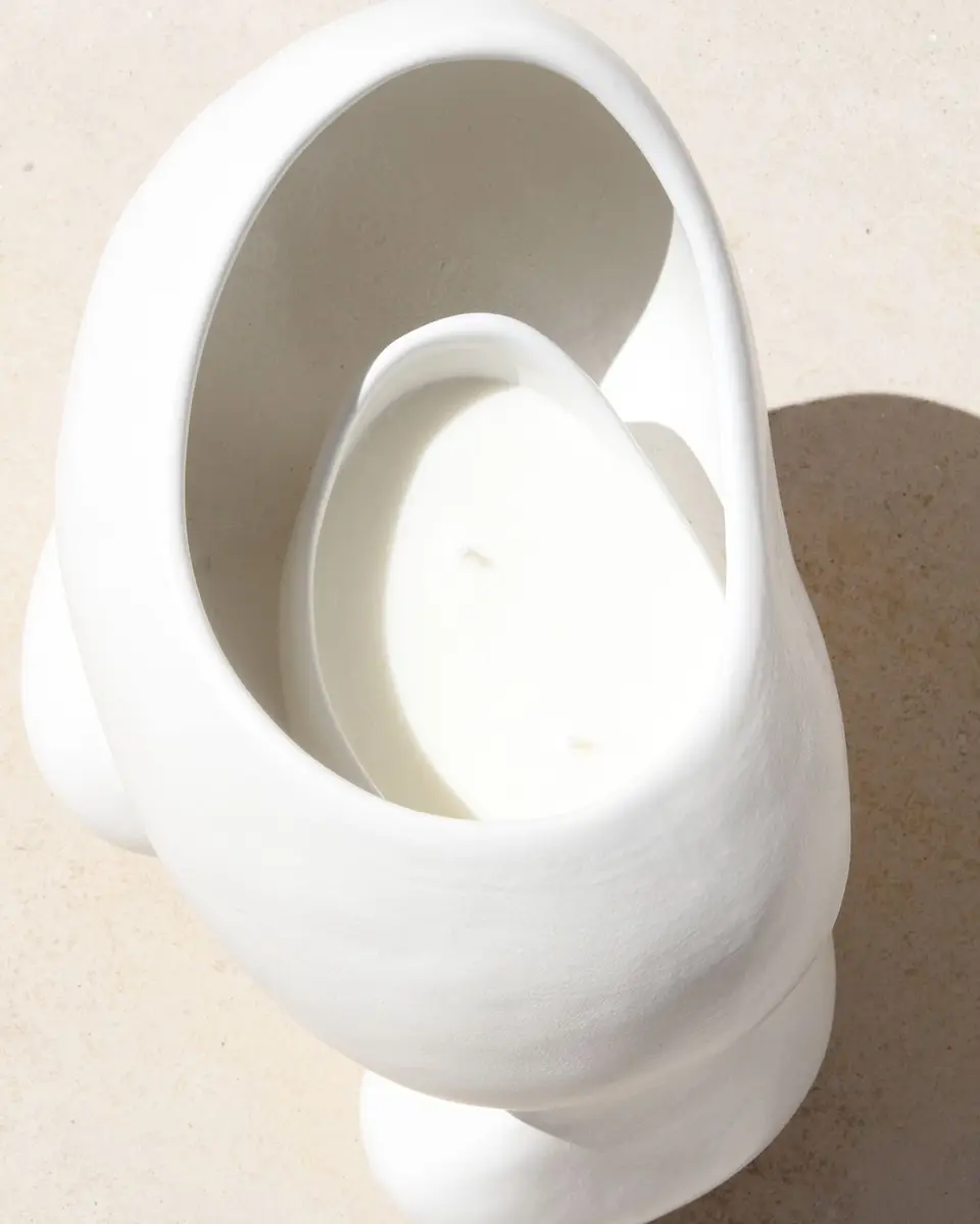 Amen Candles Hikari Light Sculpture, Sand Bisque | Thumbnail 2