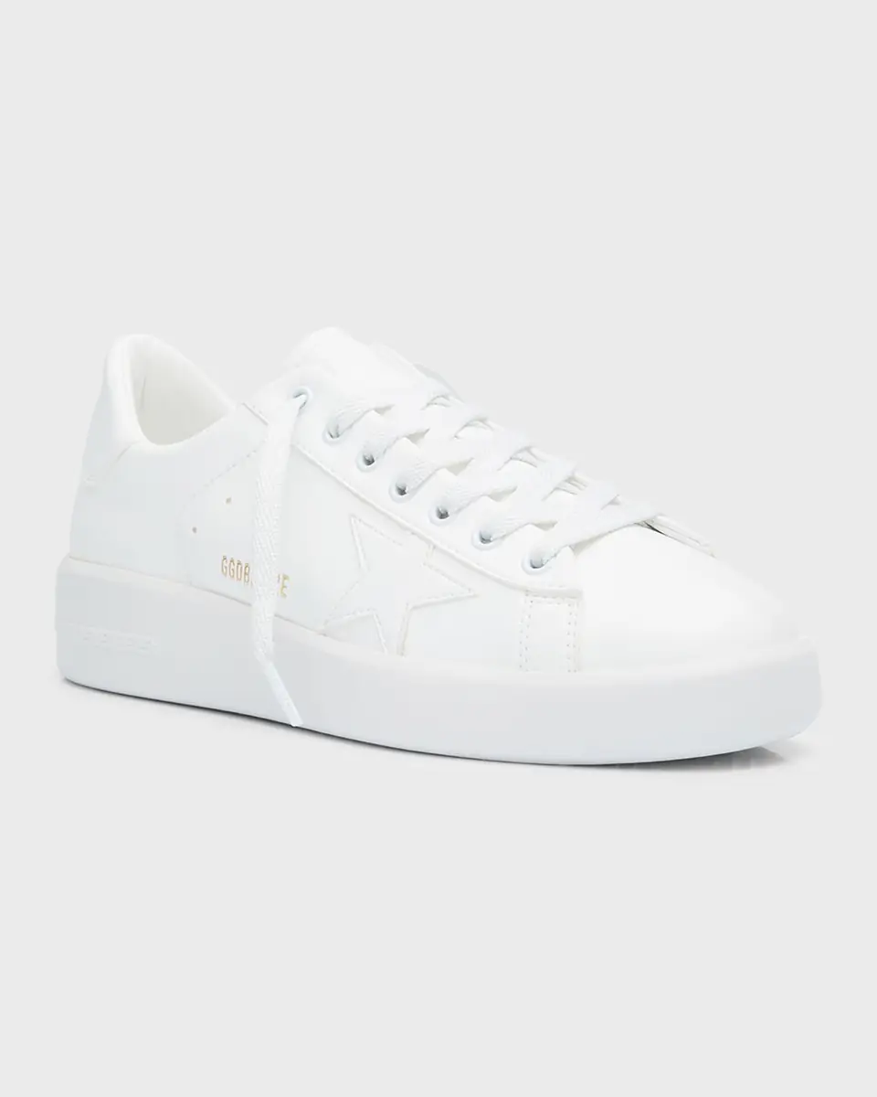 Golden Goose Purestar Vegan Low-Top Sneakers | Thumbnail 3 Golden Goose Purestar Vegan Low-Top Sneakers | Thumbnail 3