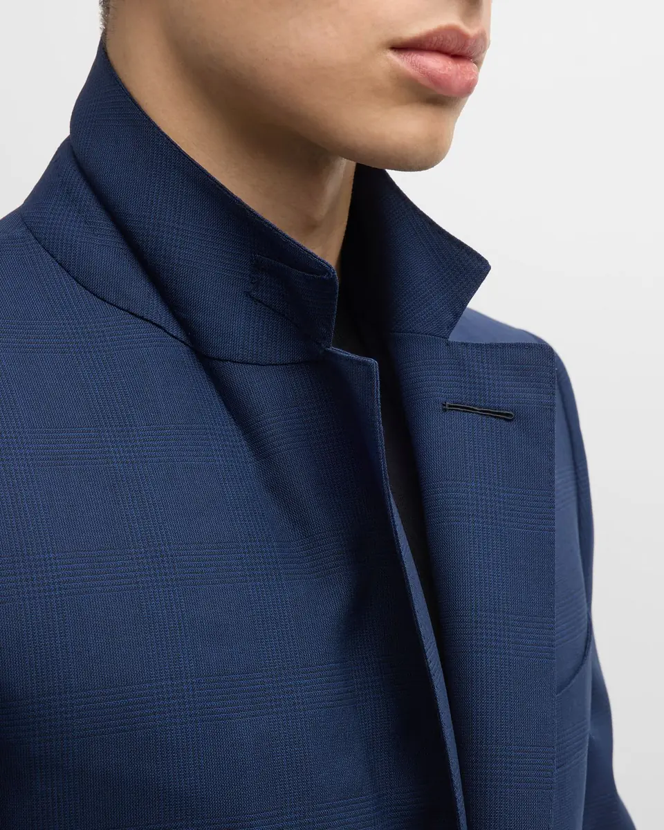 Tom Ford Men's Shelton Mouline Check Suit | Thumbnail 8 Tom Ford Men's Shelton Mouline Check Suit | Thumbnail 8