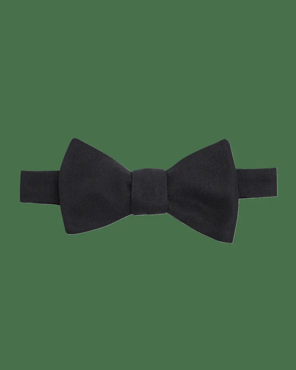 Kiton Men's Silk Twill Bow Tie | Thumbnail 2