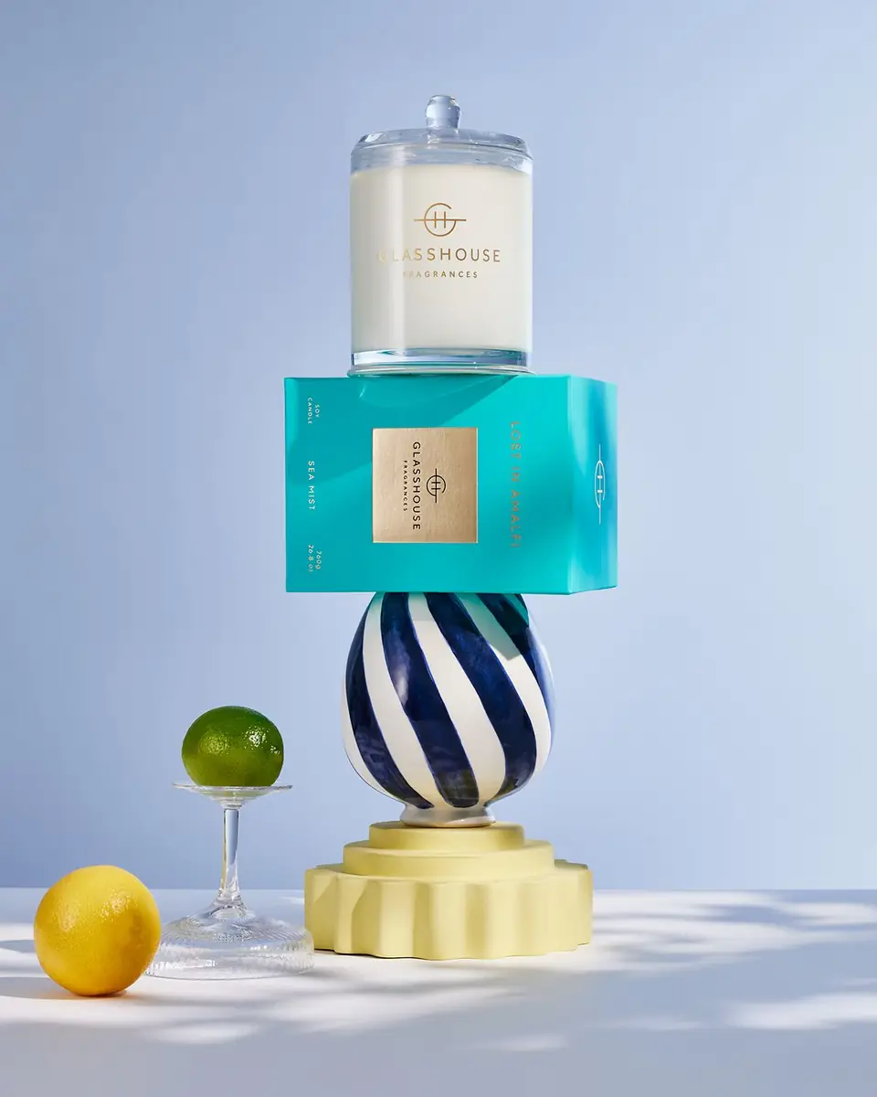 Glasshouse Fragrances Lost in Amalfi Candle, 760 g | Thumbnail 2 Glasshouse Fragrances Lost in Amalfi Candle, 760 g | Thumbnail 2
