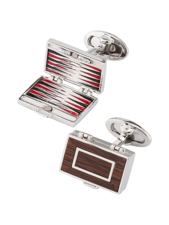 Men's Backgammon Cufflinks Men's Backgammon Cufflinks