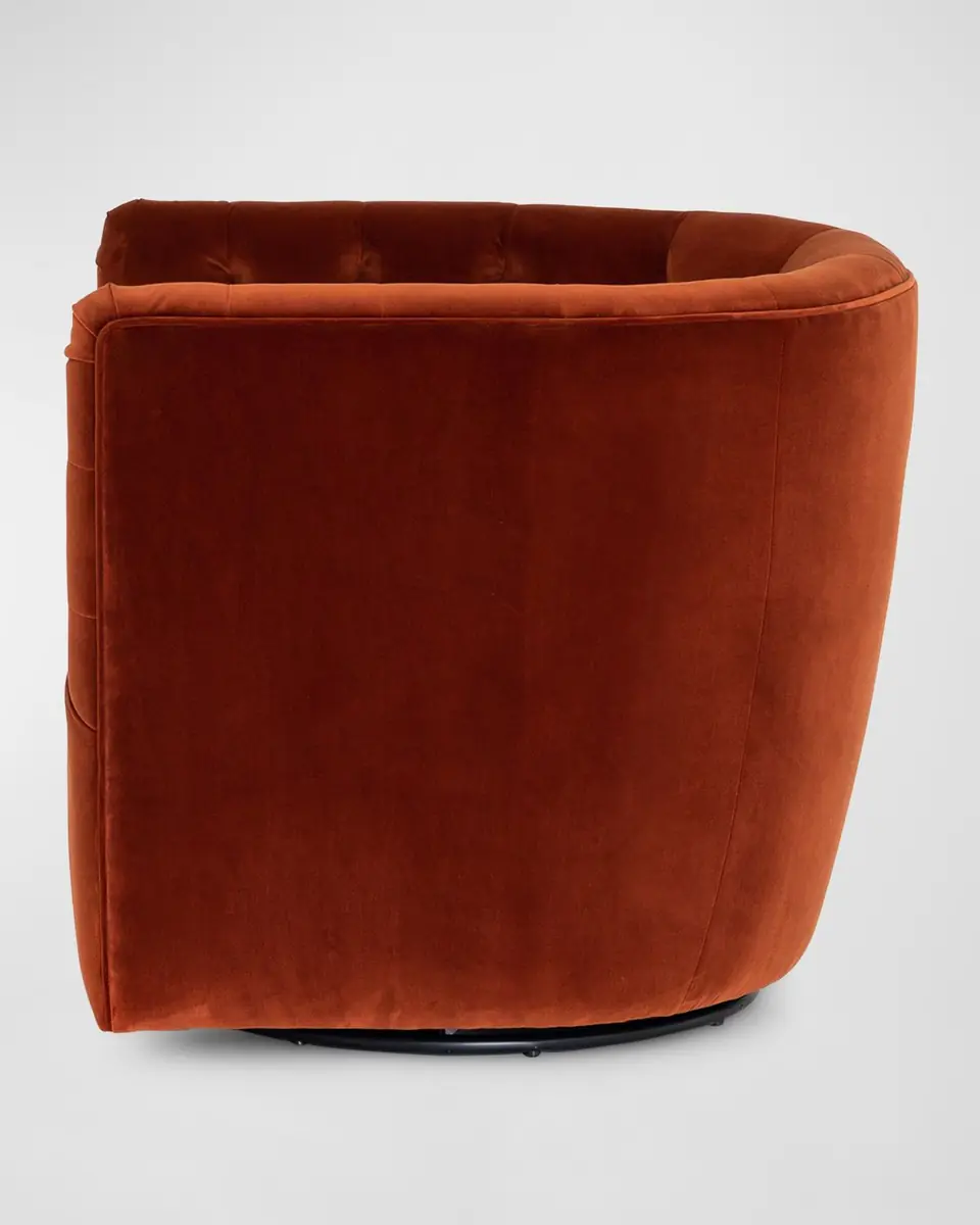 Four Hands Hanover Tufted Swivel Chair | Thumbnail 2 Four Hands Hanover Tufted Swivel Chair | Thumbnail 2
