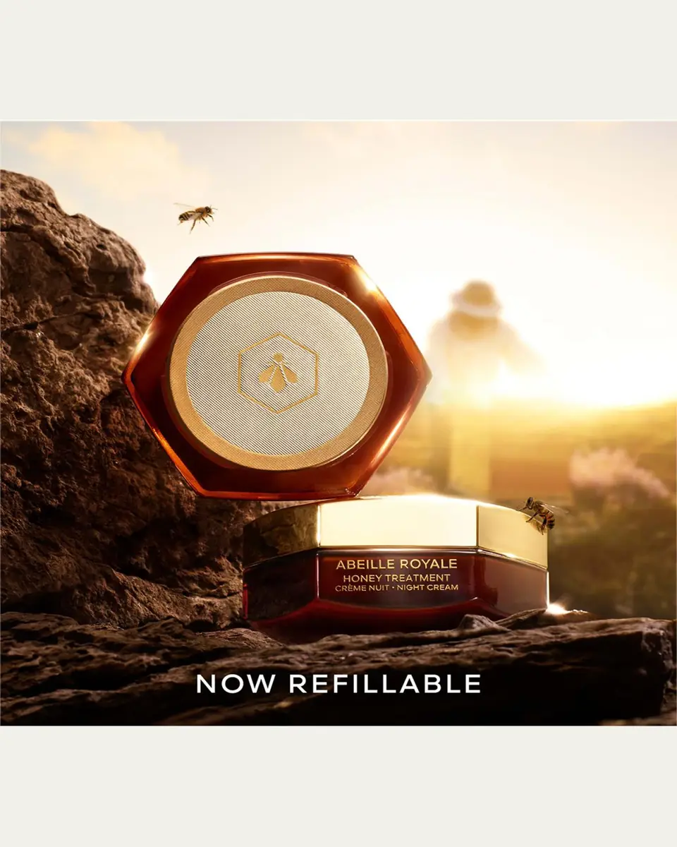 Guerlain Abeille Royale Honey Treatment Night Cream with Hyaluronic Acid, 1.7 oz. | Thumbnail 4 Guerlain Abeille Royale Honey Treatment Night Cream with Hyaluronic Acid, 1.7 oz. | Thumbnail 4