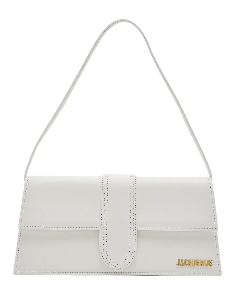 Jacquemus Le Bambino Long Leather Shoulder Bag | Image 1 Jacquemus Le Bambino Long Leather Shoulder Bag | Image 1
