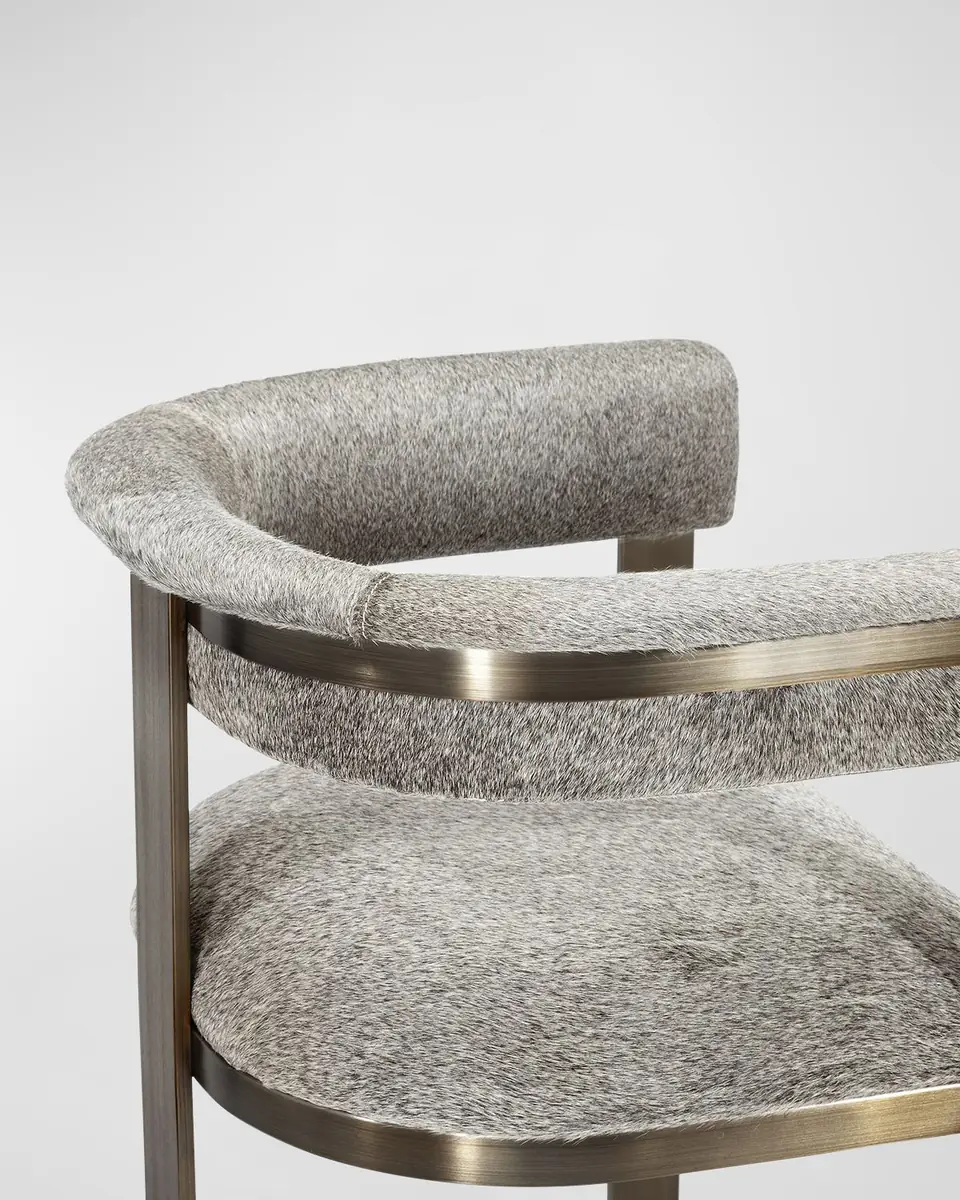 Interlude Home Darcy Hide 27" Counter Stool | Thumbnail 3