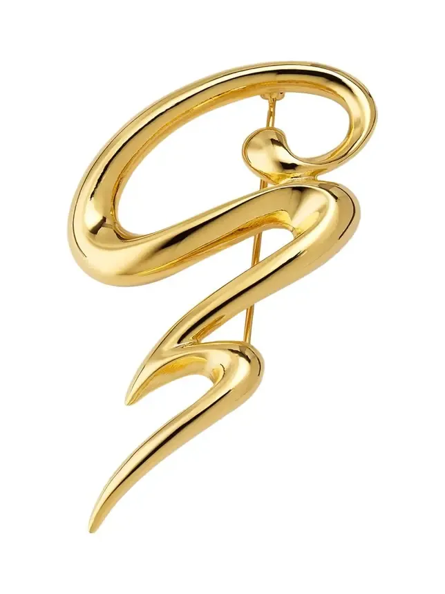 24k Gold Electroplate Pin
