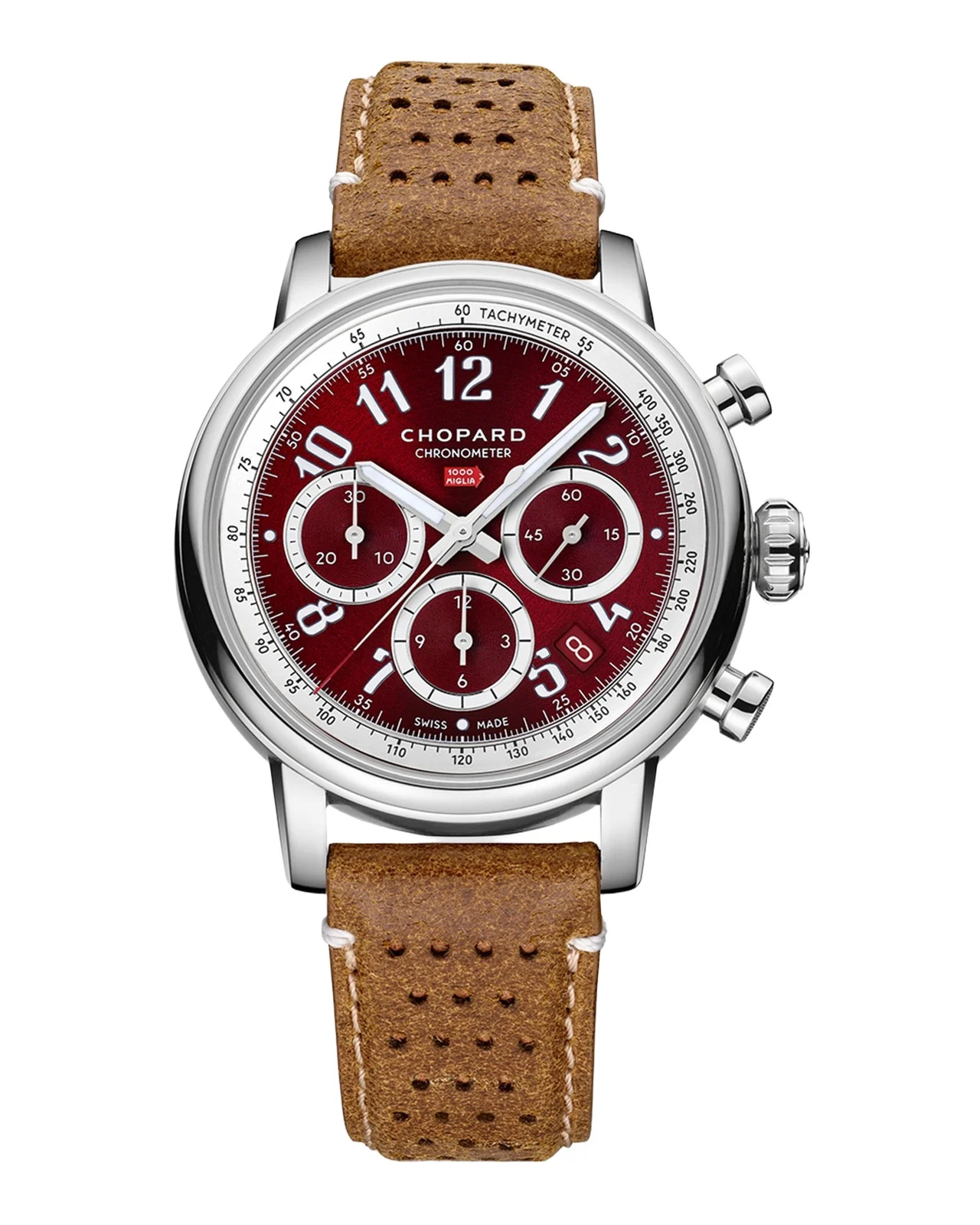 Chopard Mille Miglia 40mm Classic Chronograph Red Dial Watch