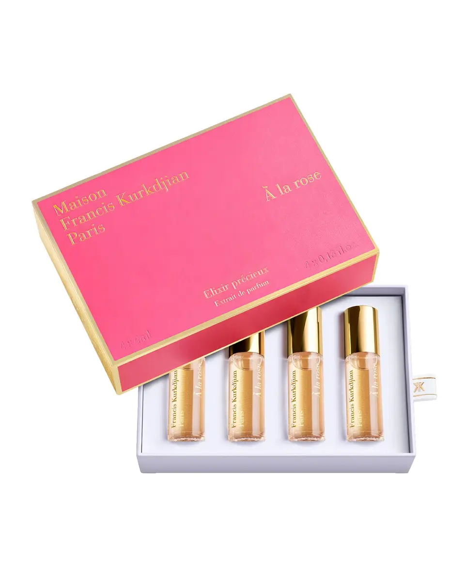Maison Francis Kurkdjian A la Rose Precious Elixirs, 4 x 4 mL | Thumbnail 3 Maison Francis Kurkdjian A la Rose Precious Elixirs, 4 x 4 mL | Thumbnail 3