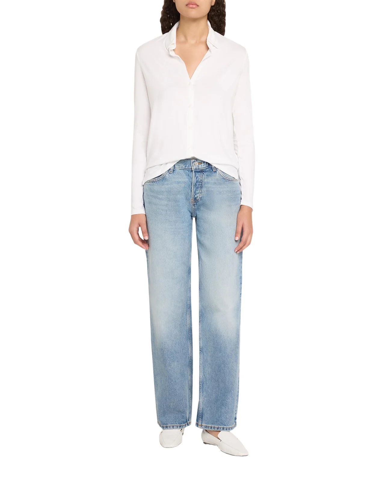Soft Touch Button-Front Shirt Soft Touch Button-Front Shirt