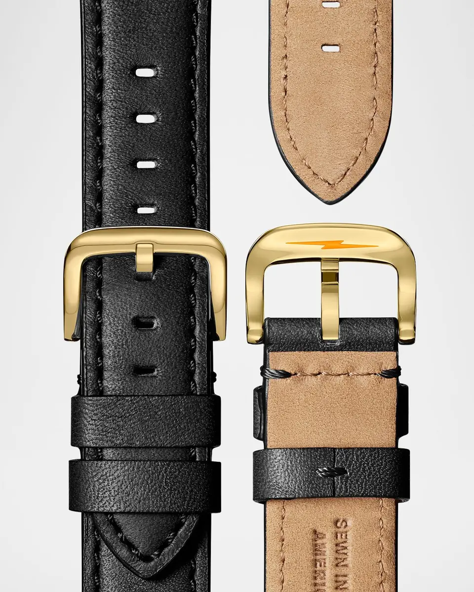 Shinola Runwell Automatic Leather Strap Watch, 45mm | Thumbnail 3 Shinola Runwell Automatic Leather Strap Watch, 45mm | Thumbnail 3