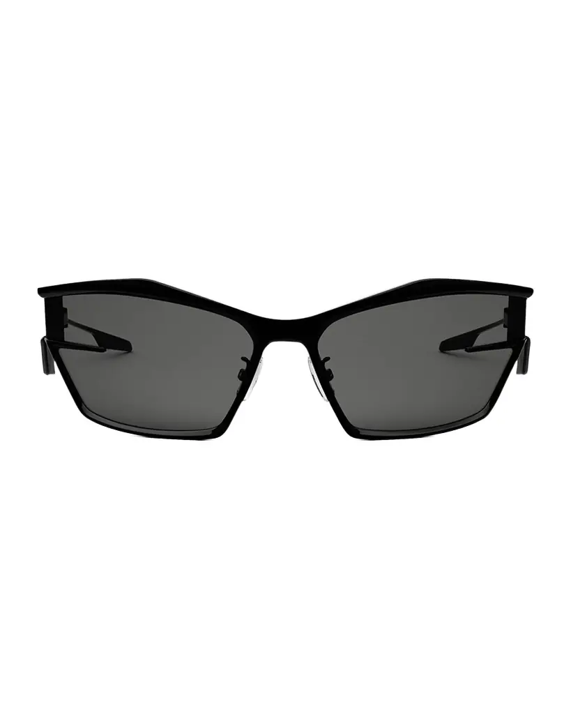 Givenchy GivCut Mixed-Media Shield Sunglasses | Image 1 Givenchy GivCut Mixed-Media Shield Sunglasses | Image 1
