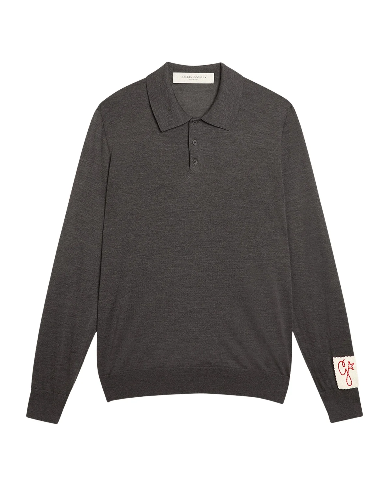 Men's Wool Knit Polo Shirt Men's Wool Knit Polo Shirt
