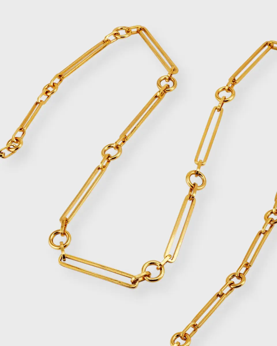 Ben-Amun Long Multi Link Necklace | Thumbnail 3 Ben-Amun Long Multi Link Necklace | Thumbnail 3