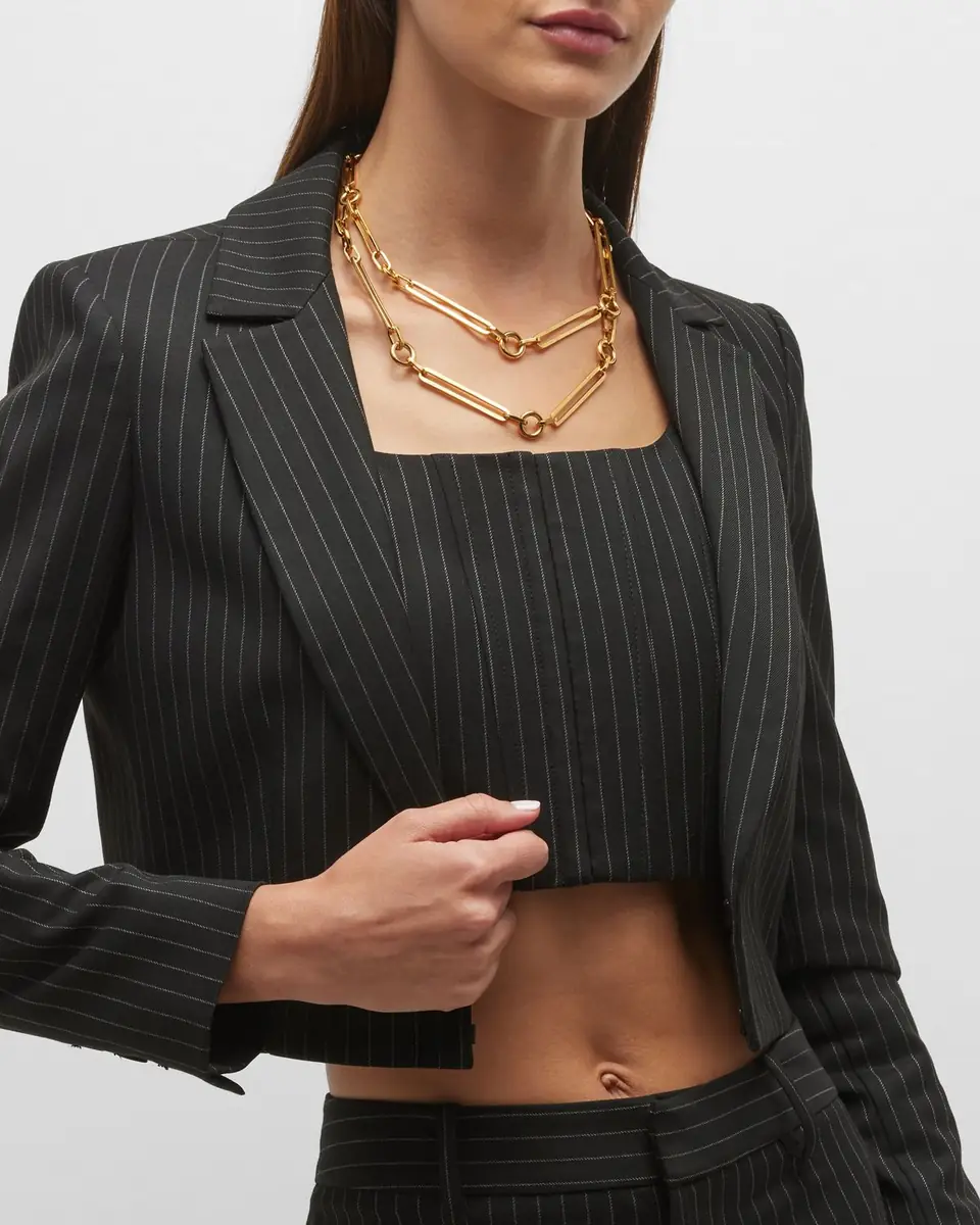 Ben-Amun Long Multi Link Necklace | Thumbnail 5 Ben-Amun Long Multi Link Necklace | Thumbnail 5