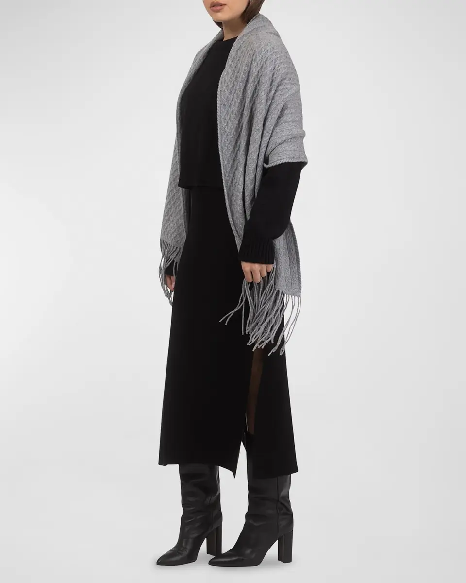 Gorski Knit Cashmere Scarf | Thumbnail 2