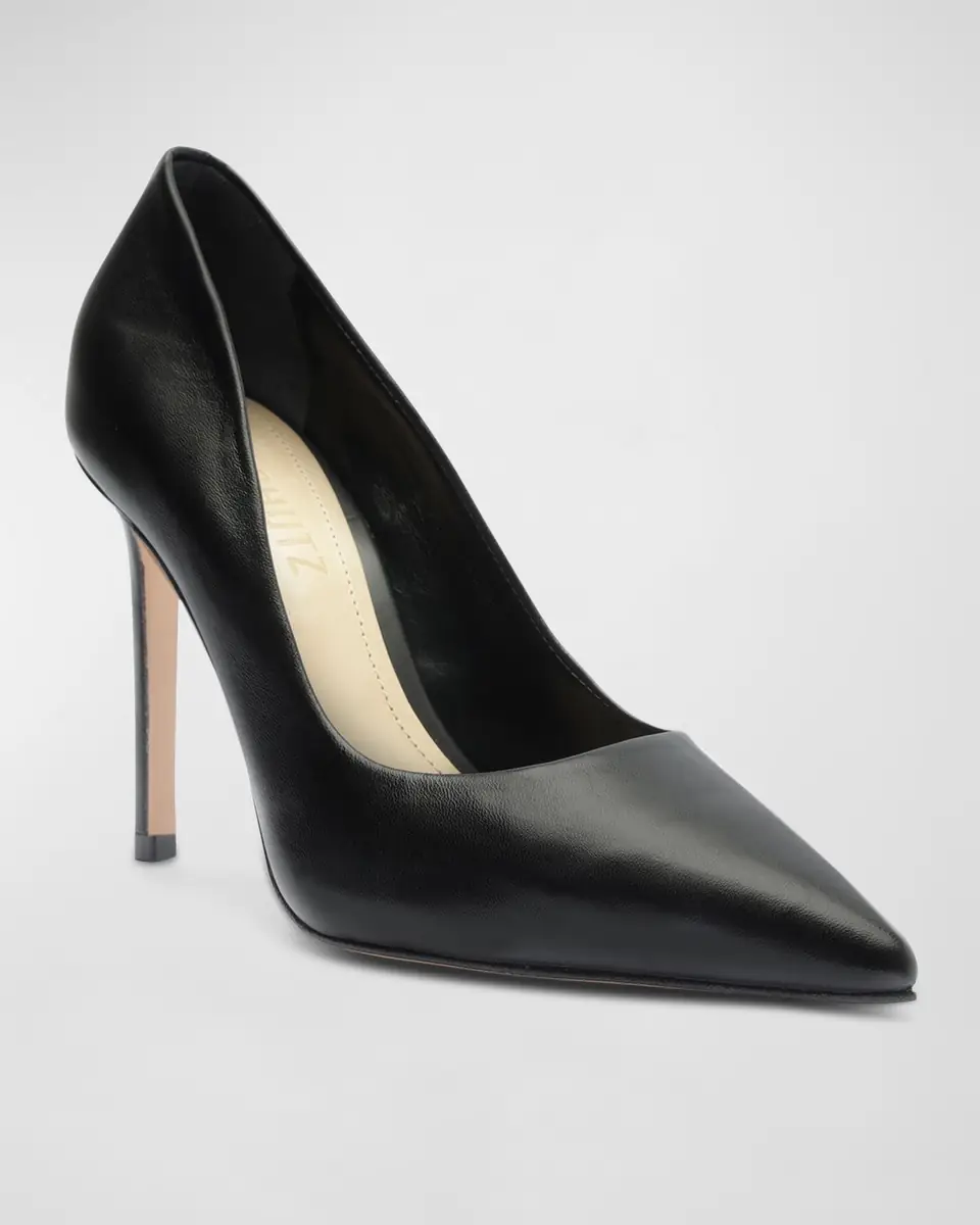 Schutz Lou Leather Stiletto Pumps | Thumbnail 2 Schutz Lou Leather Stiletto Pumps | Thumbnail 2