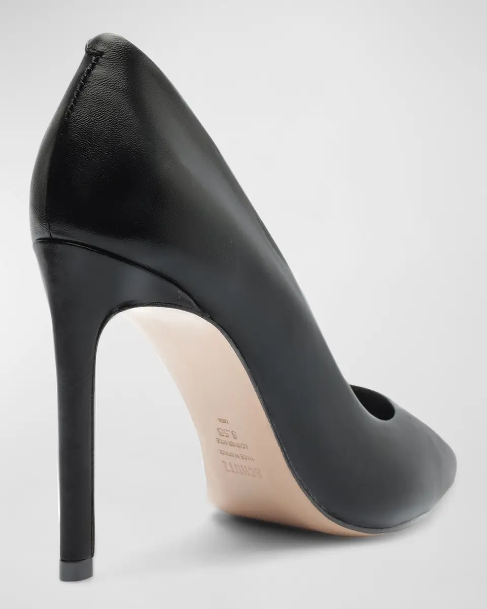 Schutz Lou Leather Stiletto Pumps | Thumbnail 3 Schutz Lou Leather Stiletto Pumps | Thumbnail 3