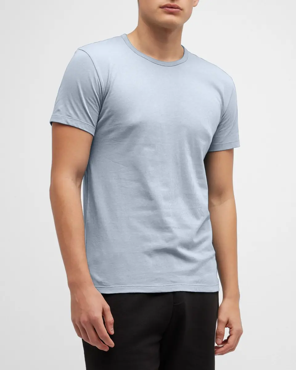 Paul Smith Men's Cotton Crewneck T-Shirt | Thumbnail 3 Paul Smith Men's Cotton Crewneck T-Shirt | Thumbnail 3