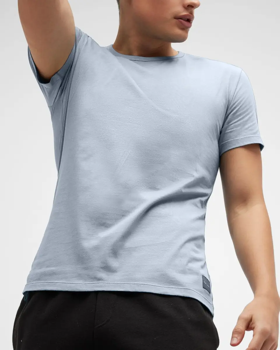 Paul Smith Men's Cotton Crewneck T-Shirt | Thumbnail 5 Paul Smith Men's Cotton Crewneck T-Shirt | Thumbnail 5
