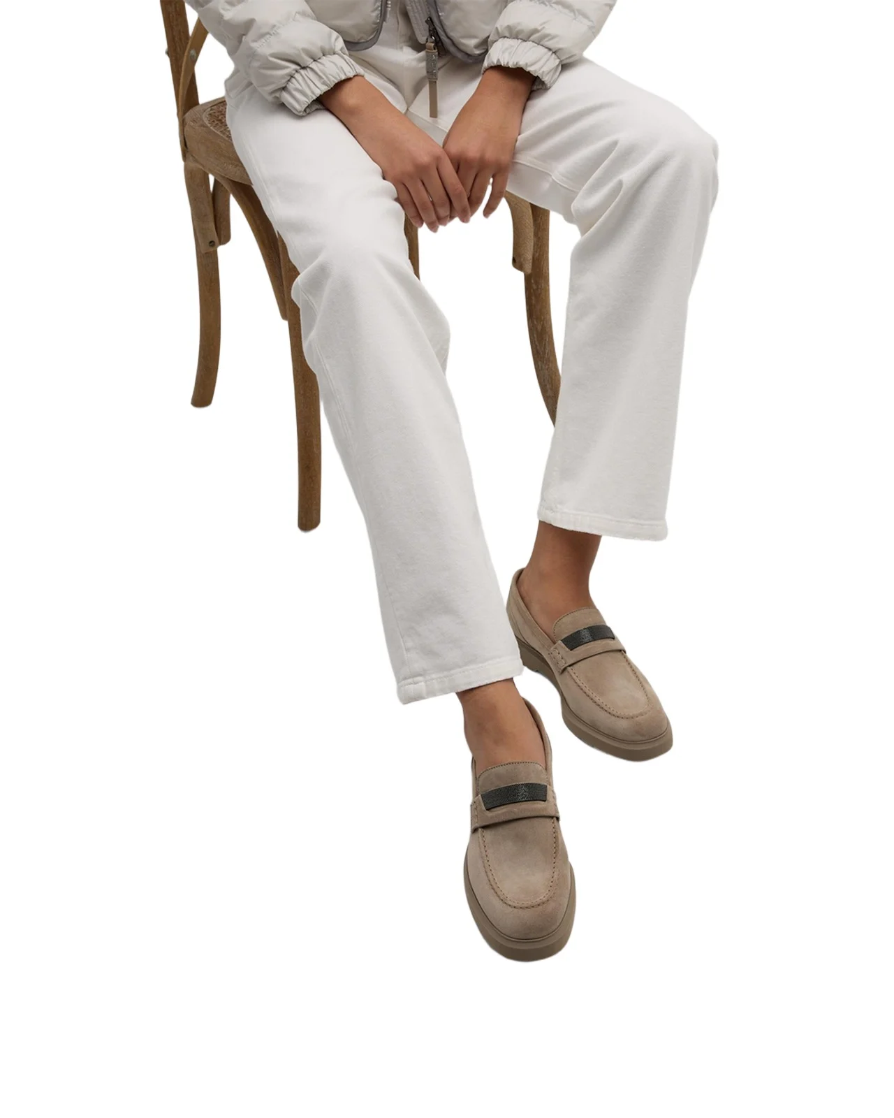 Suede Monili Casual Loafers Suede Monili Casual Loafers