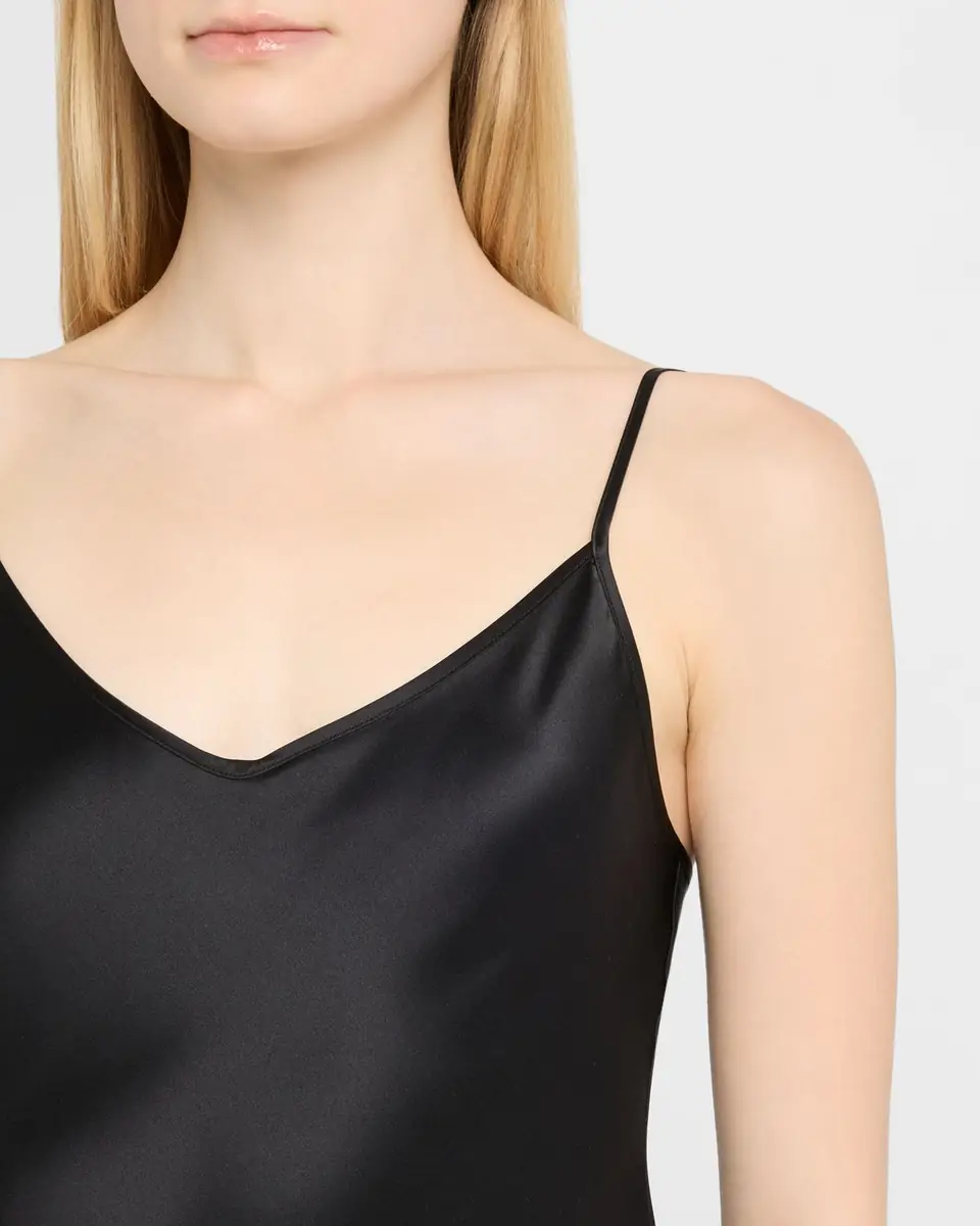 Christine Lingerie Long Silk Satin Nightgown | Thumbnail 8 Christine Lingerie Long Silk Satin Nightgown | Thumbnail 8
