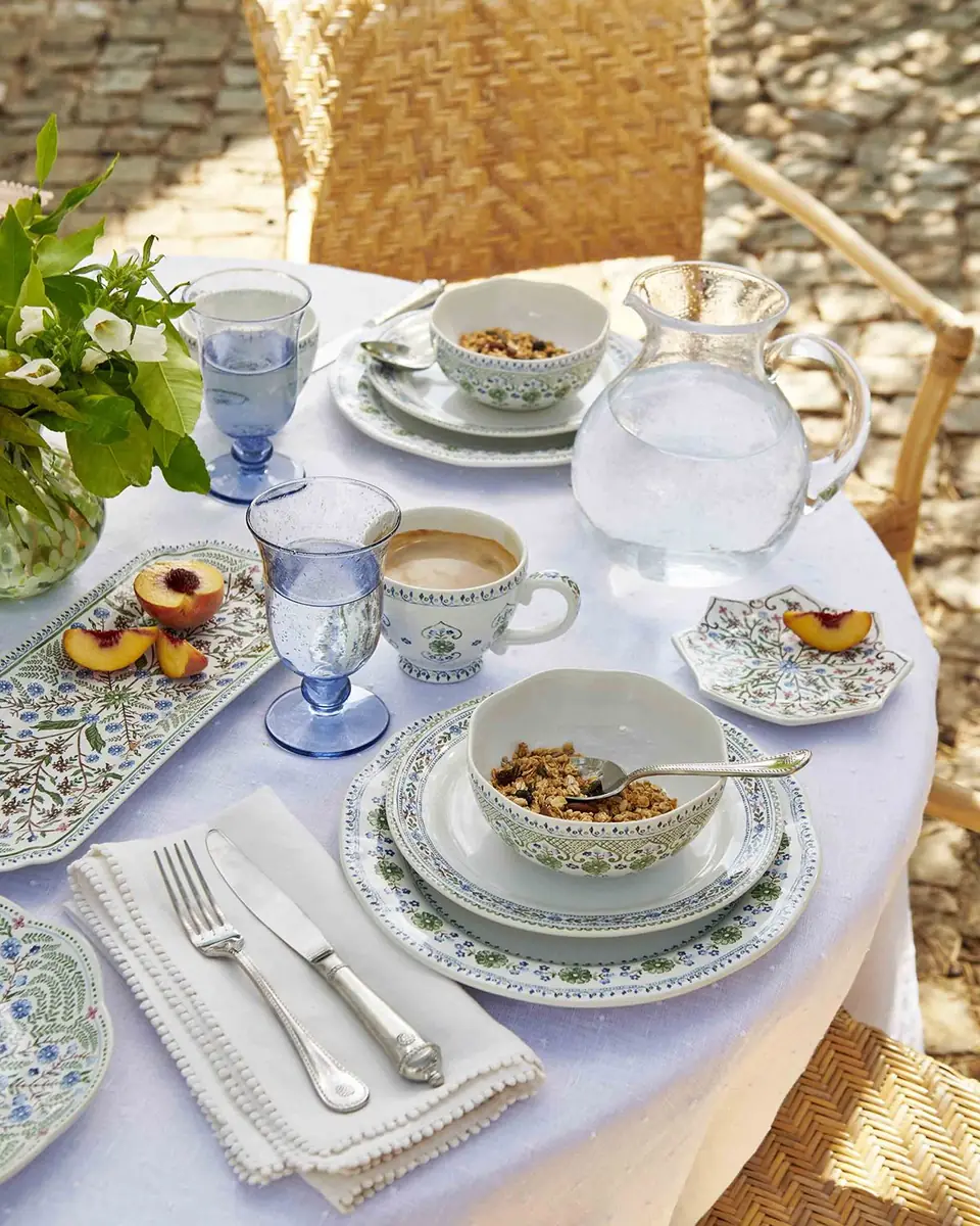 Juliska Villa Seville Chambray Breakfast Cup | Thumbnail 3 Juliska Villa Seville Chambray Breakfast Cup | Thumbnail 3