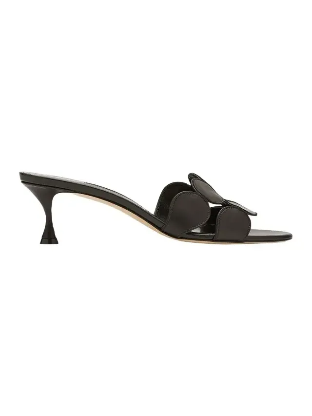 Haribalmu Leather Slide Sandals