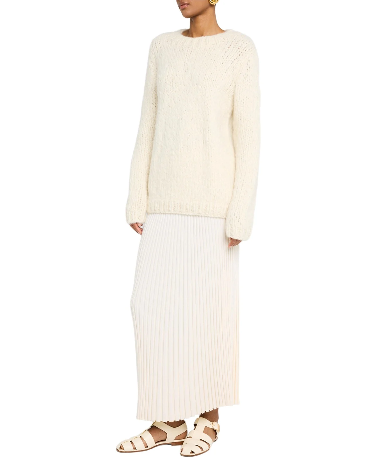 Lawrence Cashmere Crewneck Sweater Lawrence Cashmere Crewneck Sweater