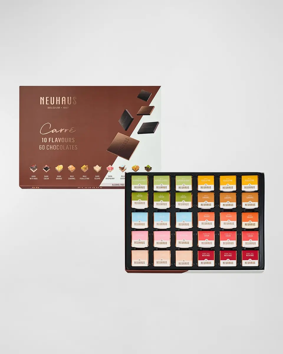 Neuhaus Chocolate Carre 10 Flavors, 60 pc | Thumbnail 2 Neuhaus Chocolate Carre 10 Flavors, 60 pc | Thumbnail 2