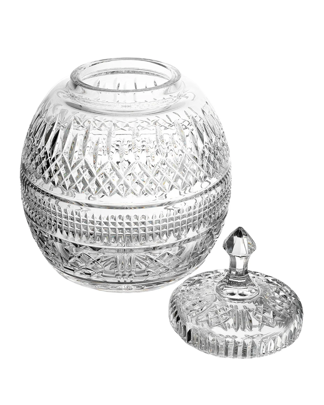 Waterford Crystal Mastercraft Cookie Jar Crystal Decorative Accent