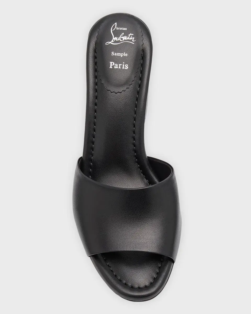 Christian Louboutin 85mm Jane Leather Mule Sandals | Thumbnail 5
