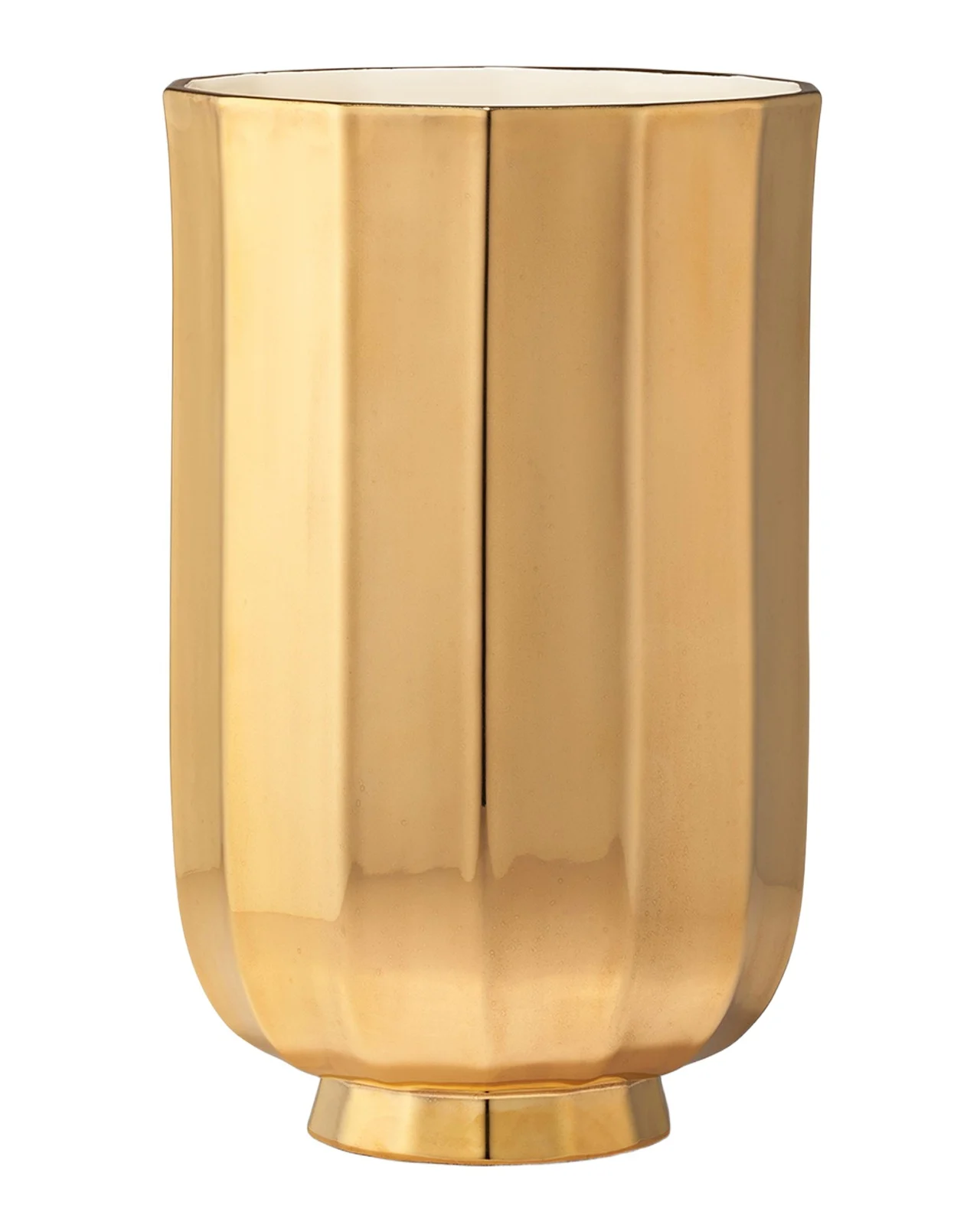 AERIN Delmara Golden Vase, 8.5"