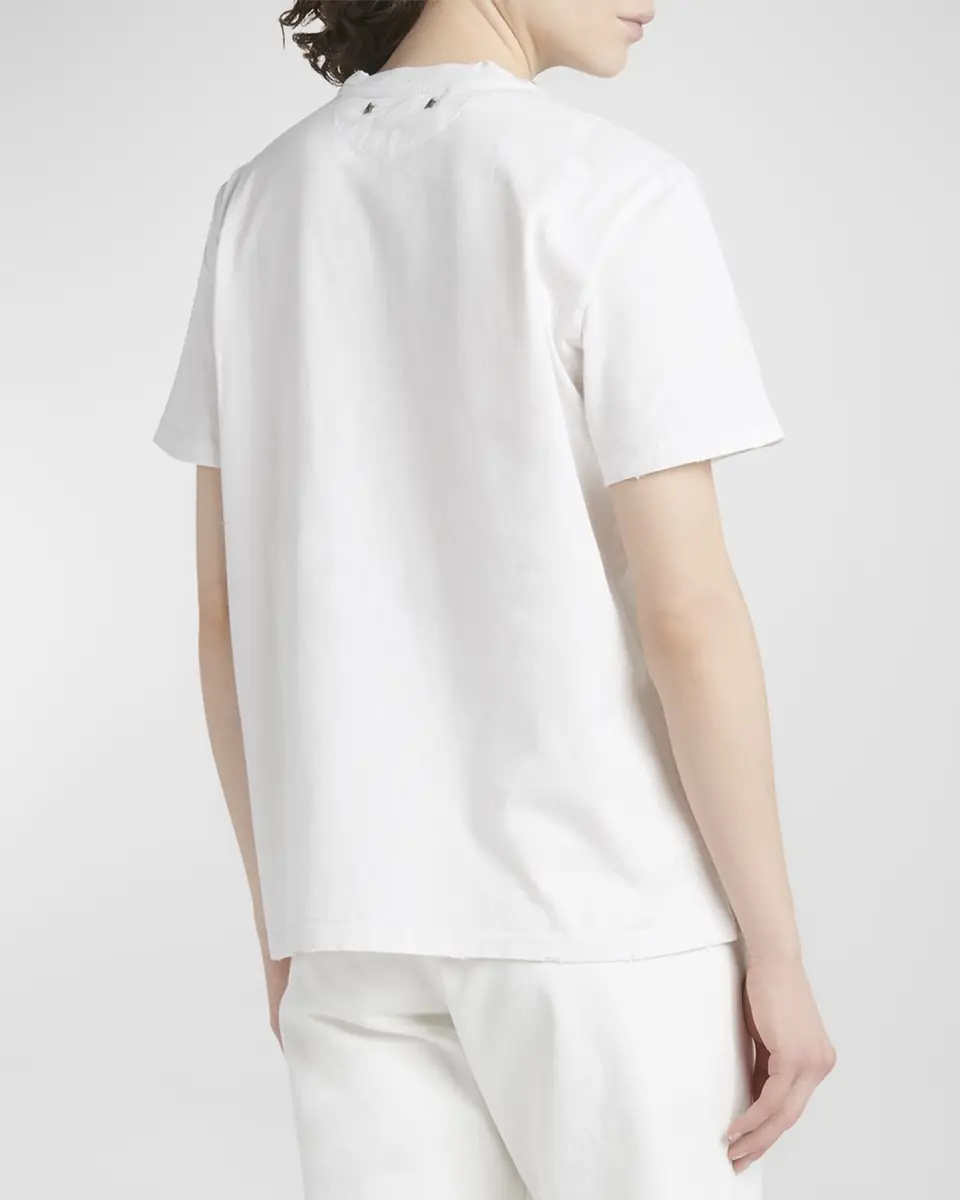 Golden Goose Golden Distressed Short-Sleeve T-Shirt | Thumbnail 3 Golden Goose Golden Distressed Short-Sleeve T-Shirt | Thumbnail 3