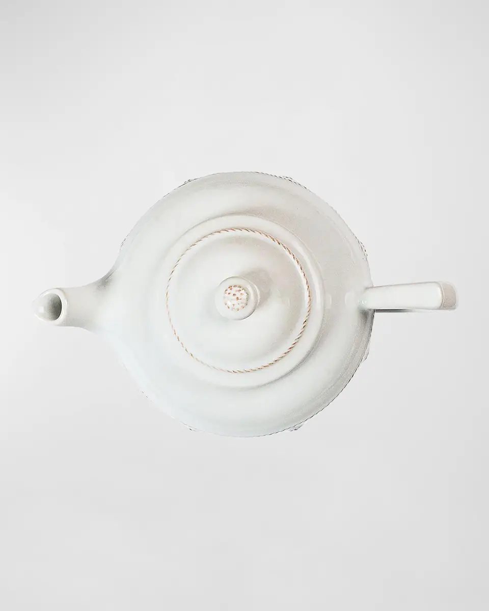 Juliska Berry & Thread Whitewash Teapot | Thumbnail 2 Juliska Berry & Thread Whitewash Teapot | Thumbnail 2