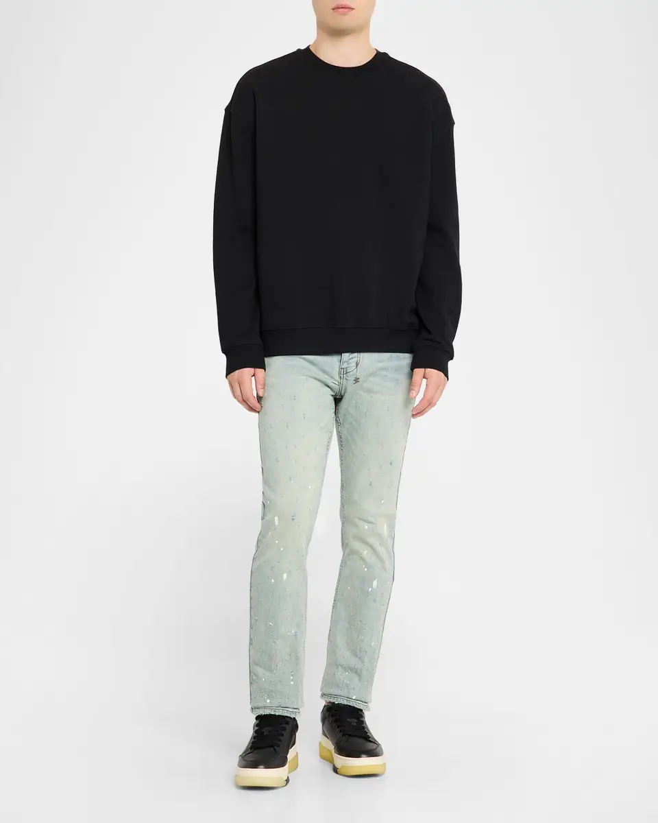 Ksubi Men's 4x4 Biggie Loopback Fleece Sweatshirt | Thumbnail 2 Ksubi Men's 4x4 Biggie Loopback Fleece Sweatshirt | Thumbnail 2