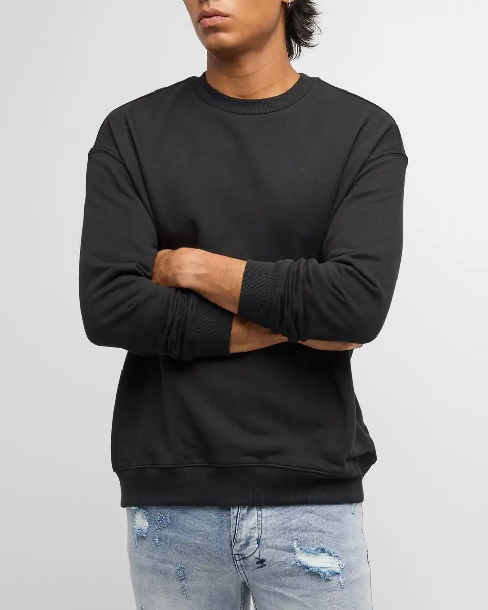 Ksubi Men's 4x4 Biggie Loopback Fleece Sweatshirt | Thumbnail 6 Ksubi Men's 4x4 Biggie Loopback Fleece Sweatshirt | Thumbnail 6