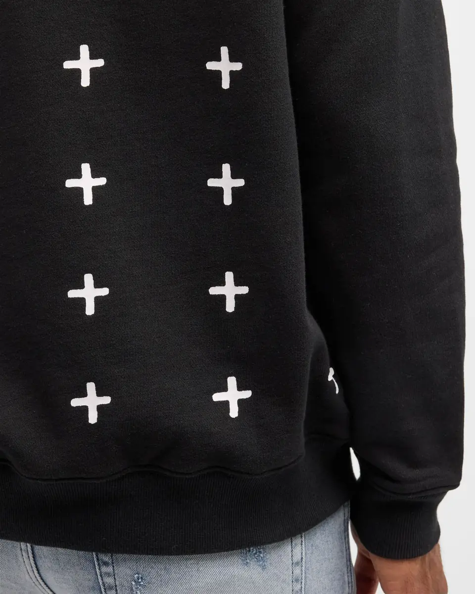 Ksubi Men's 4x4 Biggie Loopback Fleece Sweatshirt | Thumbnail 7 Ksubi Men's 4x4 Biggie Loopback Fleece Sweatshirt | Thumbnail 7