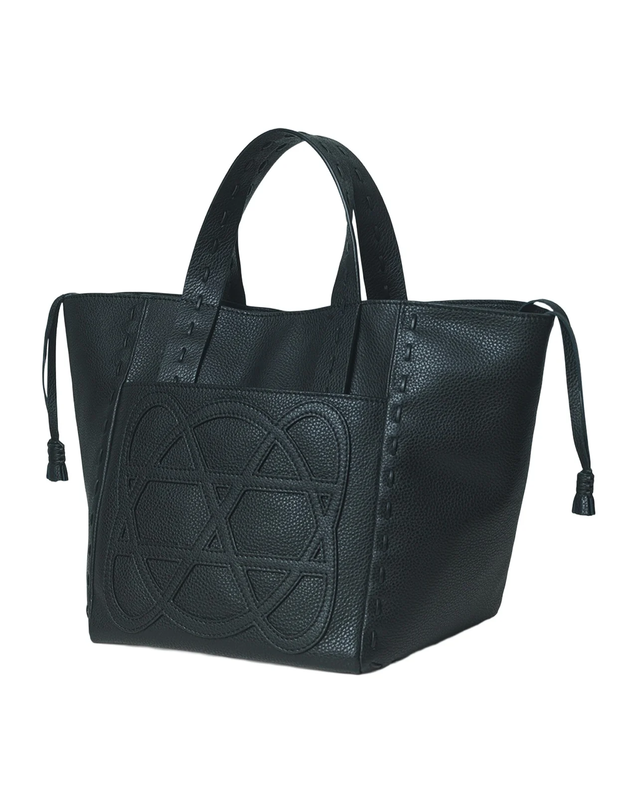 Callista Cleo Grained Leather Top-Handle Bag