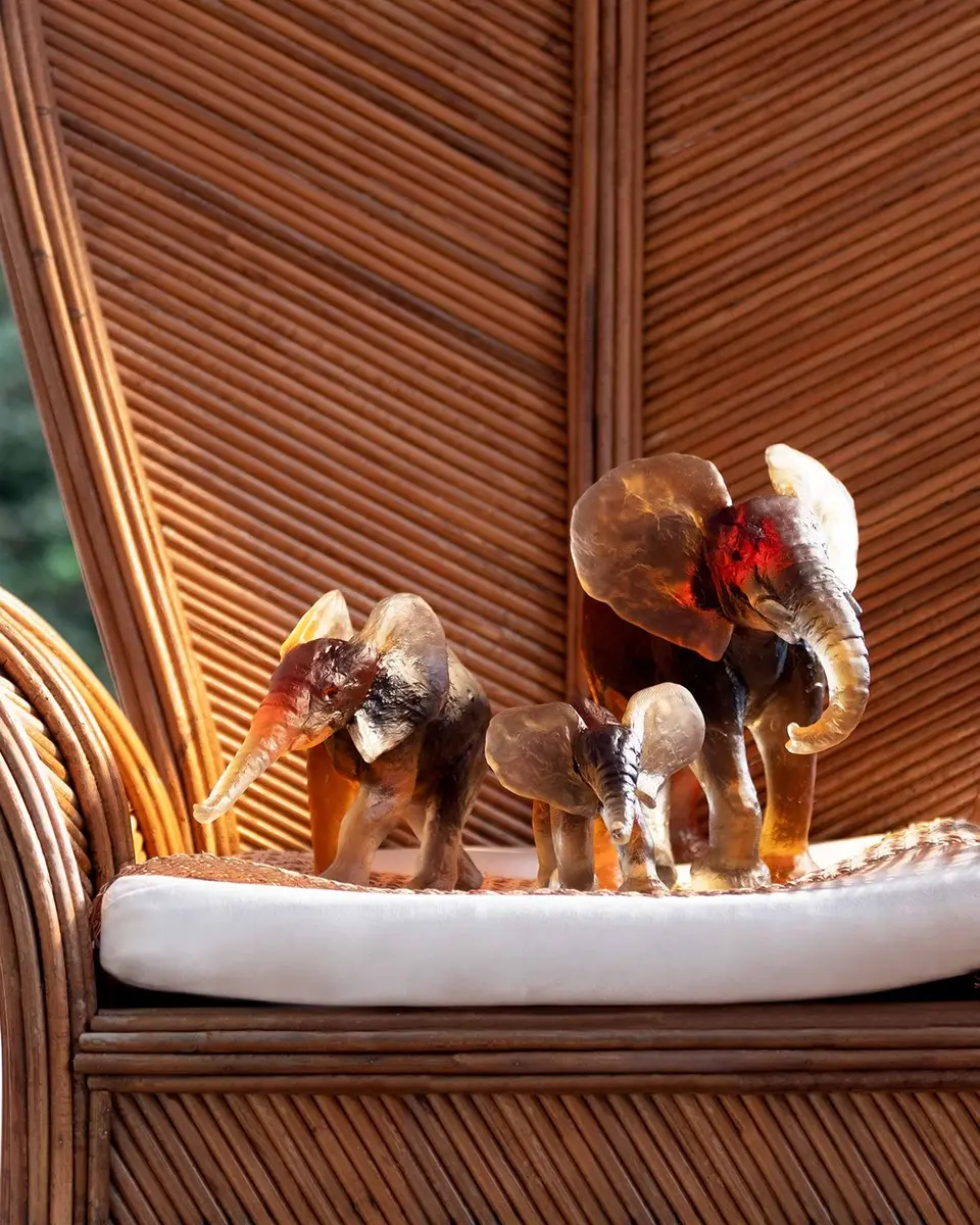 Daum Elephant Savana Figurine, 11" | Thumbnail 4