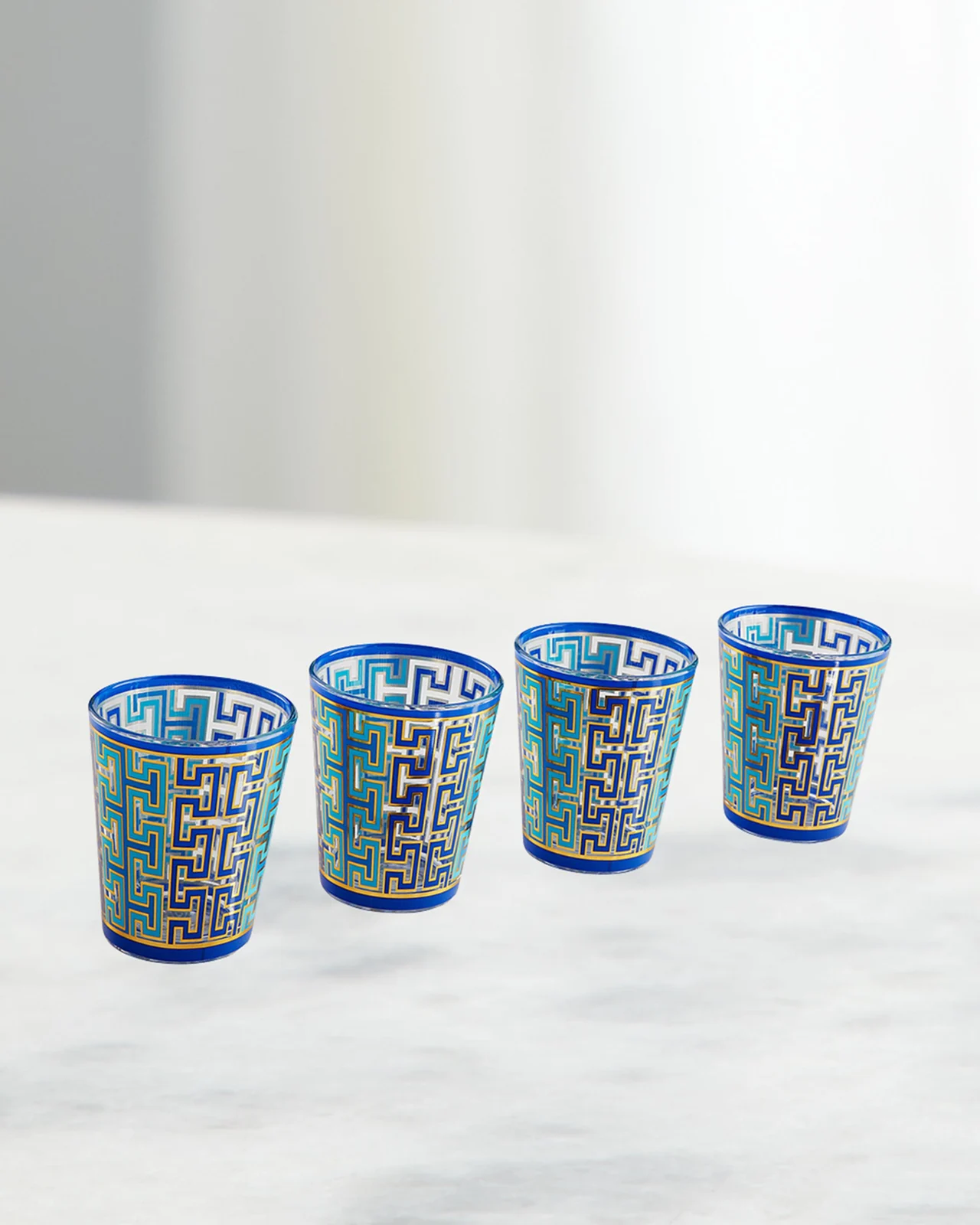 Jonathan Adler Madrid Boxed Glasses, Set of 4